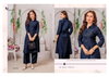Mahira By Kp Vertican Silk A Line Pattern Co Ord Set Suppliers In India